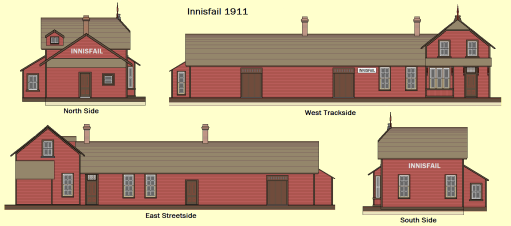 Innisfail combination station 1911 - Pettypiece graphic