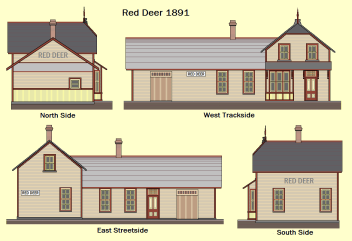 C & E combination station & freight house 1891 - Pettypiece graphic
