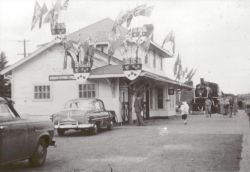 Red Deer CNR station 1955