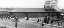 Camrose CPR station 1912 - Glenbow Archives