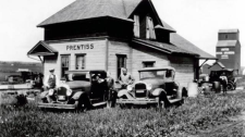 Prentiss CNor 3rd class station 1945 - Ellis photo