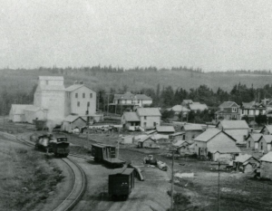 Red Deer CPR north yard 1912 - Alberta Archives