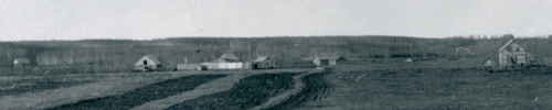 Red Deer Crossing settlement west of current city c1887 - RD Archives