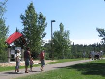 Waskasoo Park trails